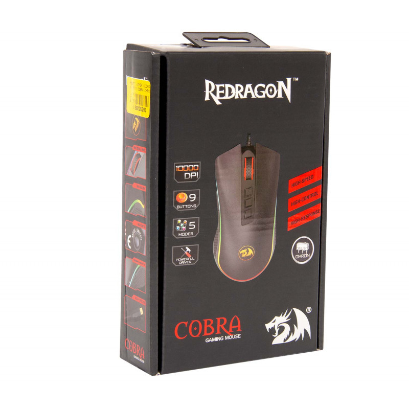 Mouse Gamer Cobra com LED RGB M711