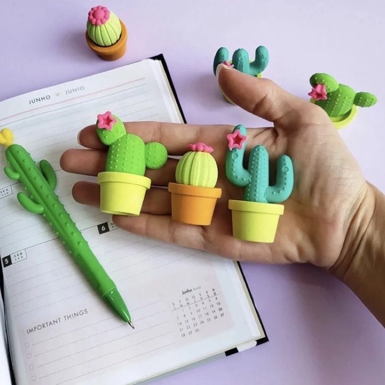 Borracha Cactos Detalhe