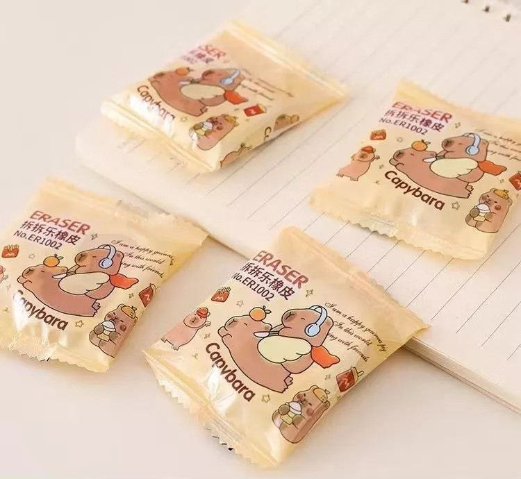 Borracha Capivara Embalagem