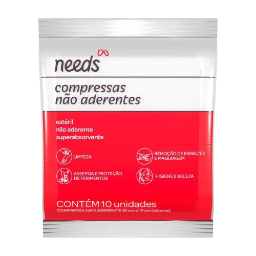 Compressa de Gaze Estéril 10 unidades