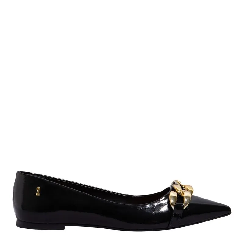 Sapatilha Mocassim Feminino Bico Fino Trabalho Social