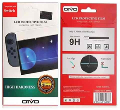 Película 0,3 mm Vidro Temperado Transparente Para Nintendo Switch