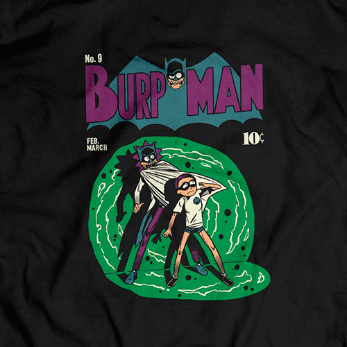 Camiseta Preta - Burpman