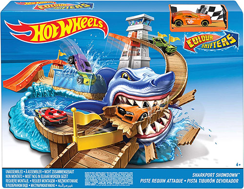 Hot Wheels City - Color Shifter - Desafio Do Tubarão